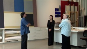 David Novros discusses his work with Brad Epley ad Christa Haiml at the Menil Collection in 2005
