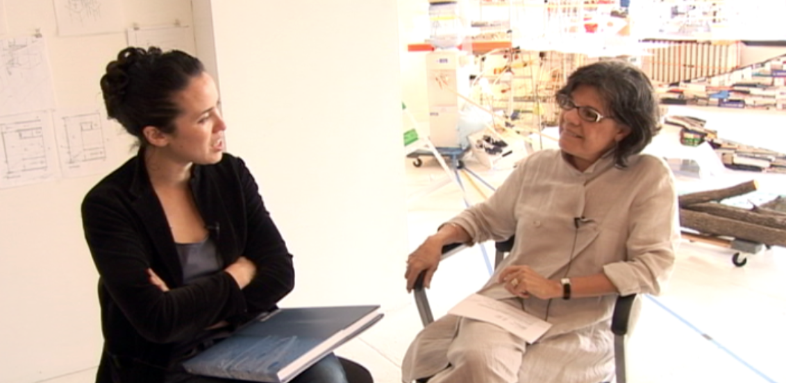 Sarah Sze and Carol Mancusi-Ungaro in conversation