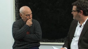 Richard Serra in conversation with Brad Epley in 2012.